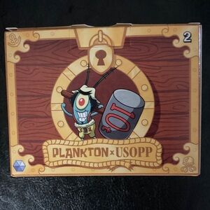 Nickelodeon Plankton x Usopp Pirate Chest figure toy